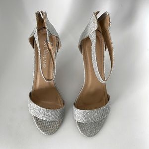 Shoeland Silver Heels
